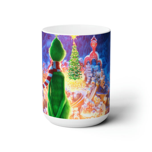 Grinch Mug Is the must for your hot christmas chocolate